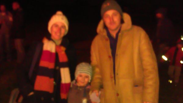 Ostern 2012, Osterfeuer in Bruderndorf
