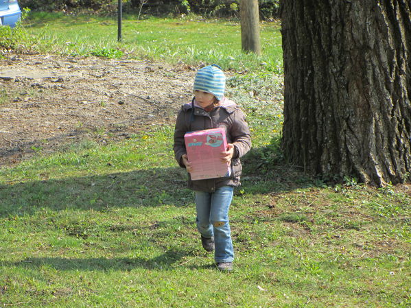 Eiersuche in Goldgeben
