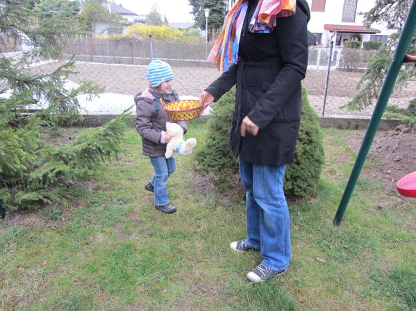 Eiersuche in Spillern
