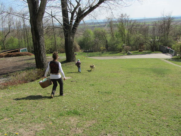 Eiersuche in Goldgeben
